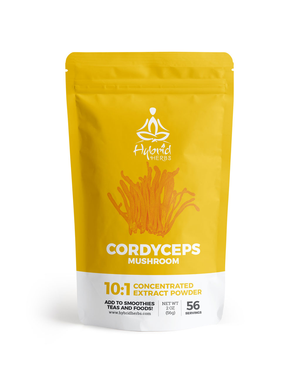 Cordyceps Mushroom 10:1 Concentrated Extract Powder