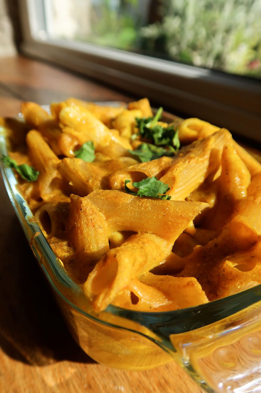 Medicinal Mushroom Mac & Cheese - Vegan - Gluten Free - Fat Free