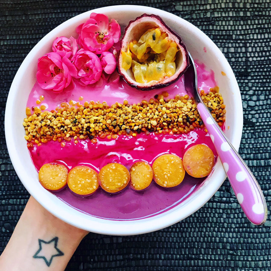 Pink Pitaya Yoghurt Recipe