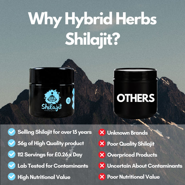 Purified Shilajit Mineral Pitch Resin