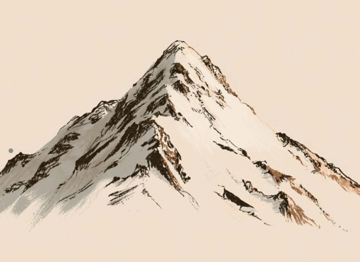 Himalayan mountain landscape showing natural shilajit formation